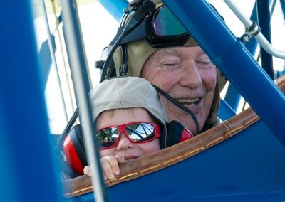 Vansant Historic airfield Waco biplane